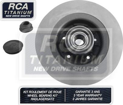 RCA France RCABK13 - Brake Disc autospares.lv