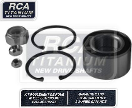 RCA France RCAK1406 - Wheel hub, bearing Kit autospares.lv