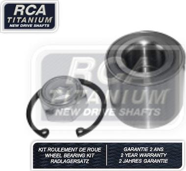 RCA France RCAK1472 - Wheel hub, bearing Kit autospares.lv