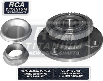 RCA France RCAK1500 - Wheel hub, bearing Kit autospares.lv