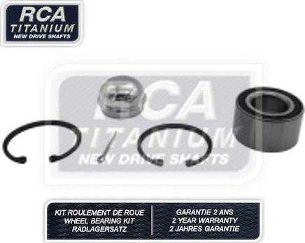 RCA France RCAK1099 - Wheel hub, bearing Kit autospares.lv