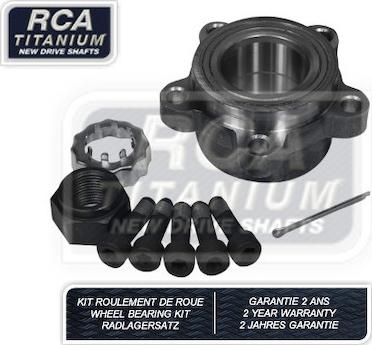 RCA France RCAK1096 - Wheel hub, bearing Kit autospares.lv