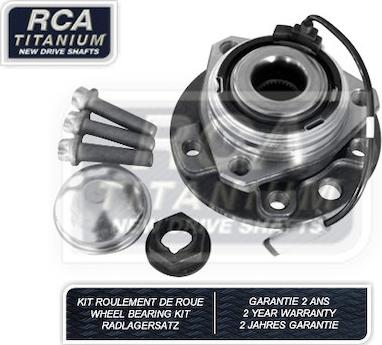 RCA France RCAK1045 - Wheel hub, bearing Kit autospares.lv
