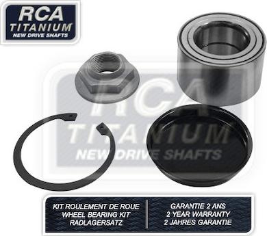 RCA France RCAK1040 - Wheel hub, bearing Kit autospares.lv