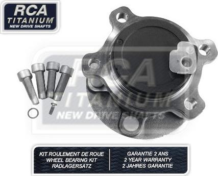 RCA France RCAK1061 - Wheel hub, bearing Kit autospares.lv