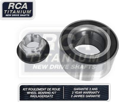 RCA France RCAK1063 - Wheel hub, bearing Kit autospares.lv