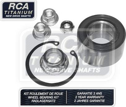 RCA France RCAK1016 - Wheel hub, bearing Kit autospares.lv