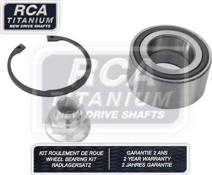 RCA France RCAK1199 - Wheel hub, bearing Kit autospares.lv