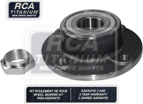 RCA France RCAK1197 - Wheel hub, bearing Kit autospares.lv