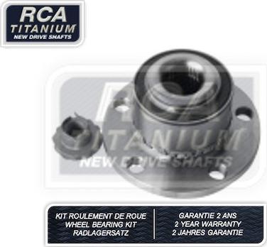 RCA France RCAK1140 - Wheel hub, bearing Kit autospares.lv