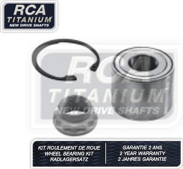 RCA France RCAK1148 - Wheel hub, bearing Kit autospares.lv