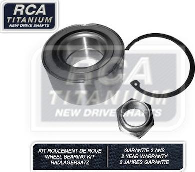 RCA France RCAK1158 - Wheel hub, bearing Kit autospares.lv