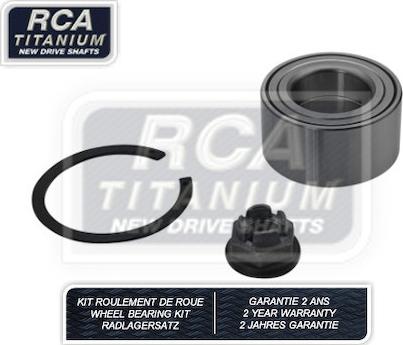 RCA France RCAK1164 - Wheel hub, bearing Kit autospares.lv