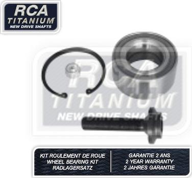 RCA France RCAK1160 - Wheel hub, bearing Kit autospares.lv