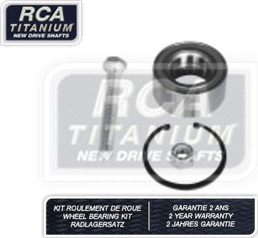 RCA France RCAK1168 - Wheel hub, bearing Kit autospares.lv