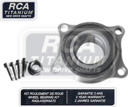 RCA France RCAK1108 - Wheel hub, bearing Kit autospares.lv