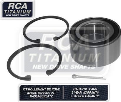 RCA France RCAK1107 - Wheel hub, bearing Kit autospares.lv