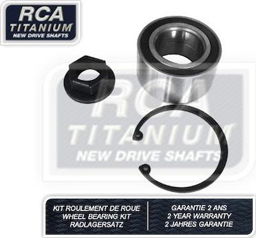 RCA France RCAK1115 - Wheel hub, bearing Kit autospares.lv