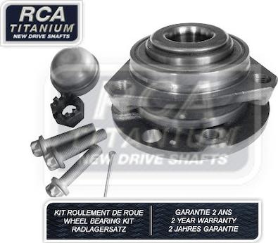 RCA France RCAK1124 - Wheel hub, bearing Kit autospares.lv