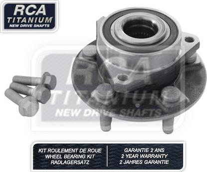 RCA France RCAK1391 - Wheel hub, bearing Kit autospares.lv