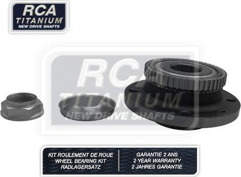 RCA France RCAK1306 - Wheel hub, bearing Kit autospares.lv