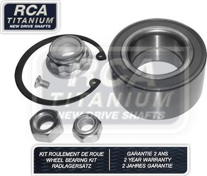 RCA France RCAK1387 - Wheel hub, bearing Kit autospares.lv