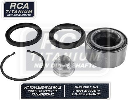 RCA France RCAK1338 - Wheel hub, bearing Kit autospares.lv