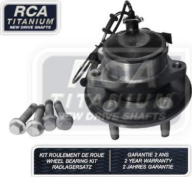 RCA France RCAK1370 - Wheel hub, bearing Kit autospares.lv