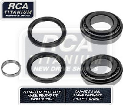 RCA France RCAK1372 - Wheel hub, bearing Kit autospares.lv