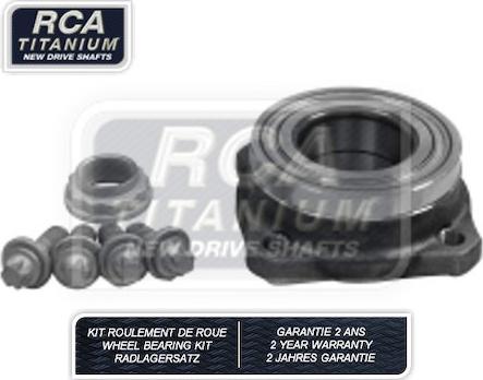 RCA France RCAK1248 - Wheel hub, bearing Kit autospares.lv