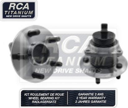 RCA France RCAK1220 - Wheel hub, bearing Kit autospares.lv