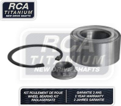 RCA France RCAK1214 - Wheel hub, bearing Kit autospares.lv