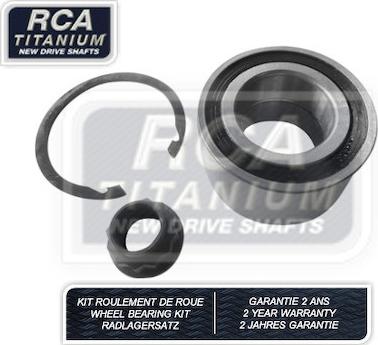 RCA France RCAK1223 - Wheel hub, bearing Kit autospares.lv