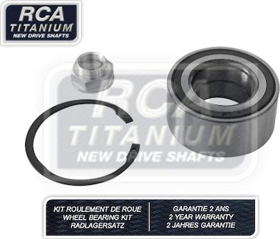 RCA France RCAK1270 - Wheel hub, bearing Kit autospares.lv