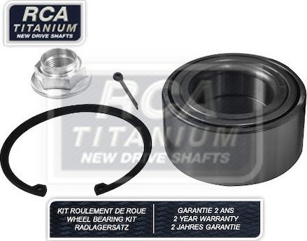 RCA France RCAK1271 - Wheel hub, bearing Kit autospares.lv