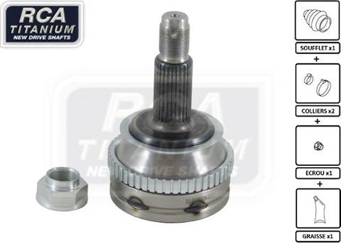 RCA France RE08A - Joint Kit, drive shaft autospares.lv