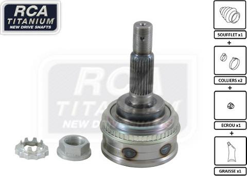 RCA France TO08F2A - Joint Kit, drive shaft autospares.lv