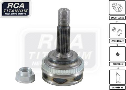 RCA France TO33A - Joint Kit, drive shaft autospares.lv