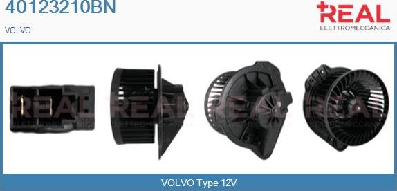 REAL 40123210BN - Interior Blower autospares.lv