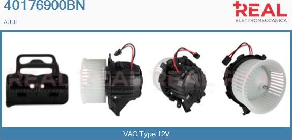 REAL 40176900BN - Interior Blower autospares.lv