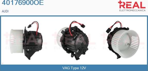 REAL 40176900OE - Interior Blower autospares.lv