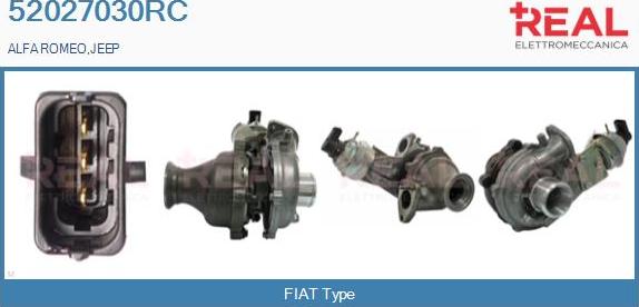 REAL 52027030RC - Charger, charging system autospares.lv