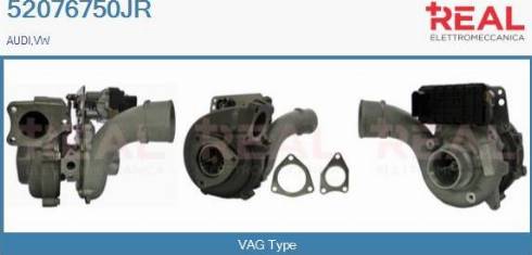 REAL 52076750JR - Charger, charging system autospares.lv