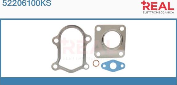 REAL 52206100KS - Mounting Kit, charger autospares.lv