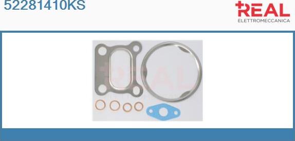 REAL 52281410KS - Mounting Kit, charger autospares.lv