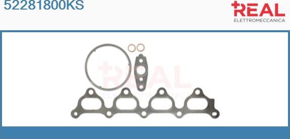 REAL 52281800KS - Mounting Kit, charger autospares.lv