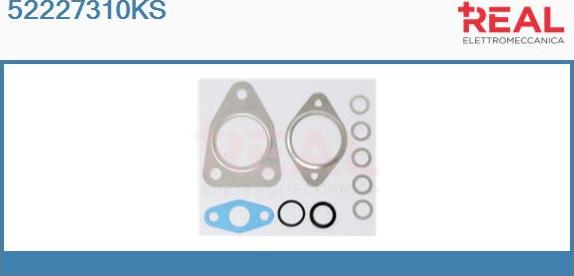 REAL 52227310KS - Mounting Kit, charger autospares.lv