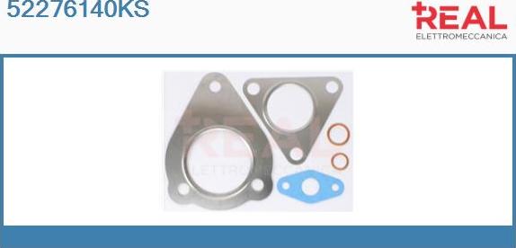 REAL 52276140KS - Mounting Kit, charger autospares.lv