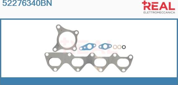 REAL 52276340BN - Mounting Kit, charger autospares.lv