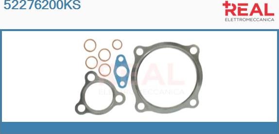 REAL 52276200KS - Mounting Kit, charger autospares.lv